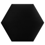 Polsterte Blende Schwarz